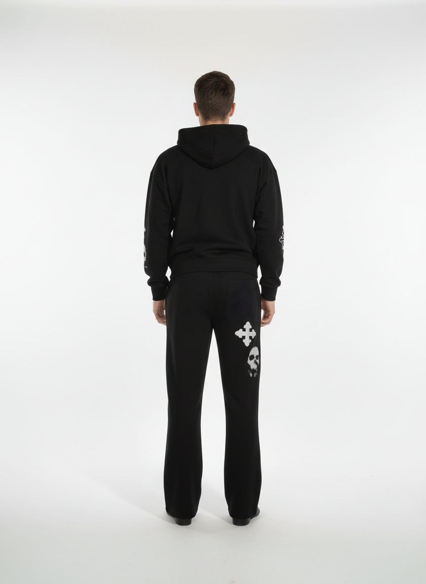 Style Horizon Mens Black Tracksuite