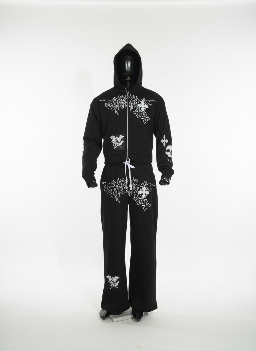Style Horizon Mens Black Tracksuite