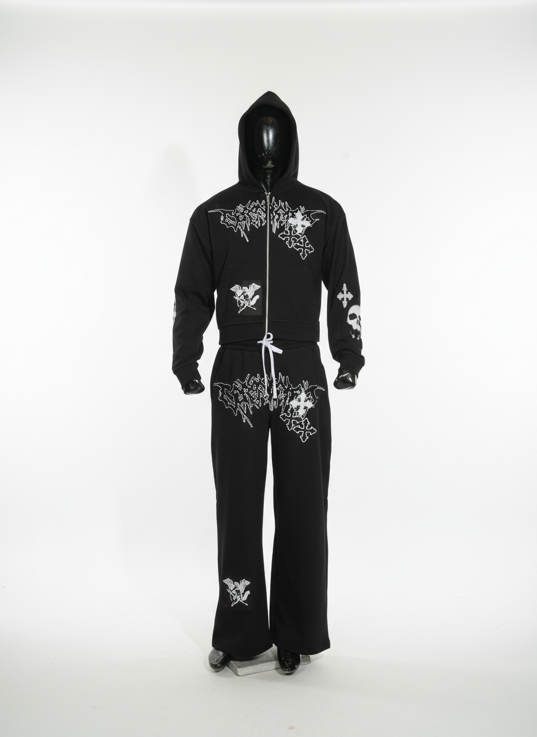 Style Horizon Mens Black Tracksuite