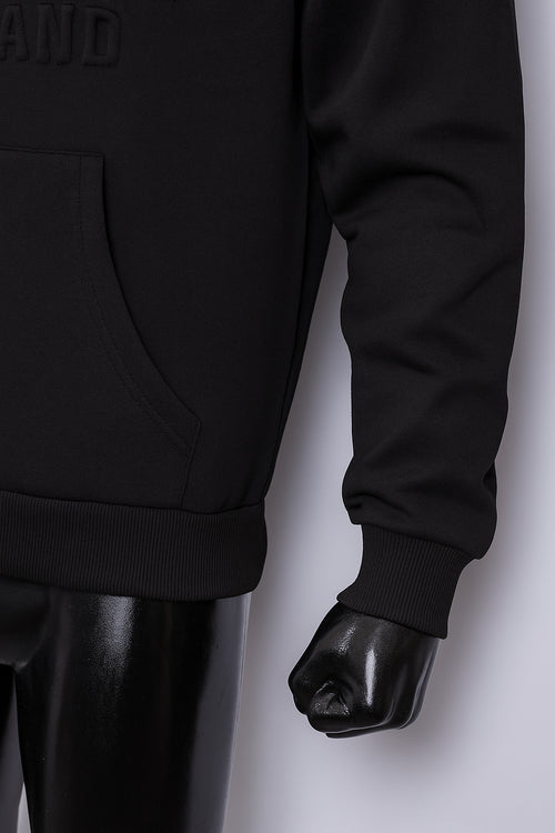 Style Horizon Black Over-Sized Hoodie