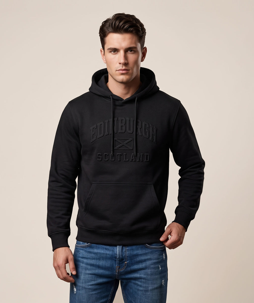 Style Horizon Black Over-Sized Hoodie