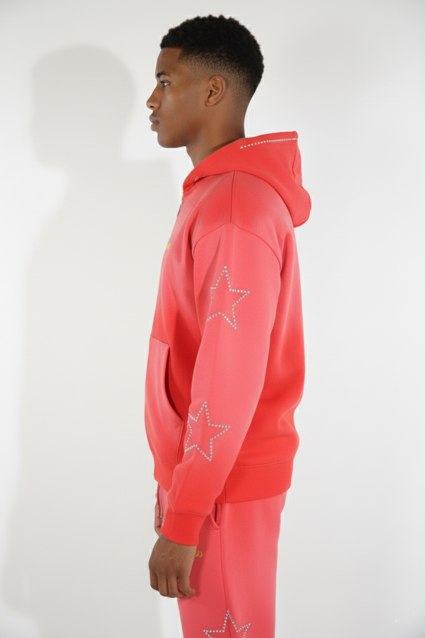 Style Horizon Mens Tracksuit Red