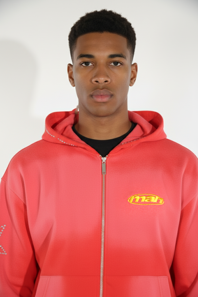 Style Horizon Mens Tracksuit Red