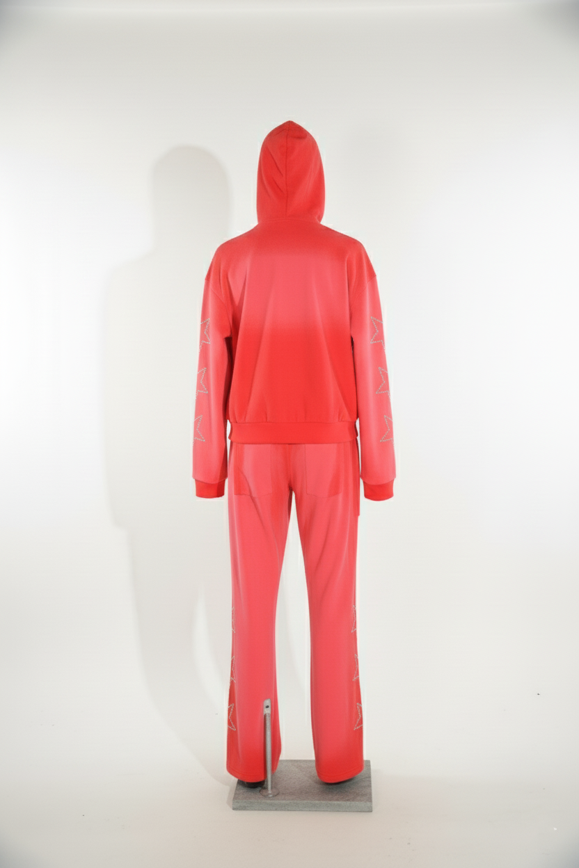 Style Horizon Mens Tracksuit Red