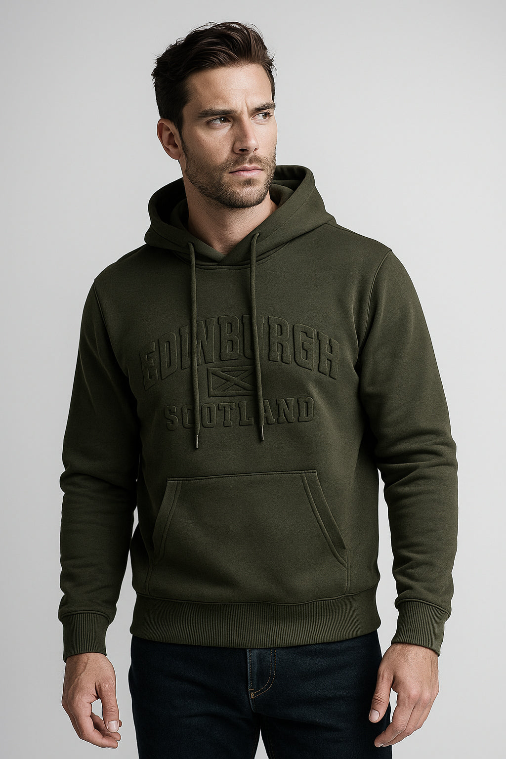 Style Horizon Men Tracksuit Fleece Hoodie