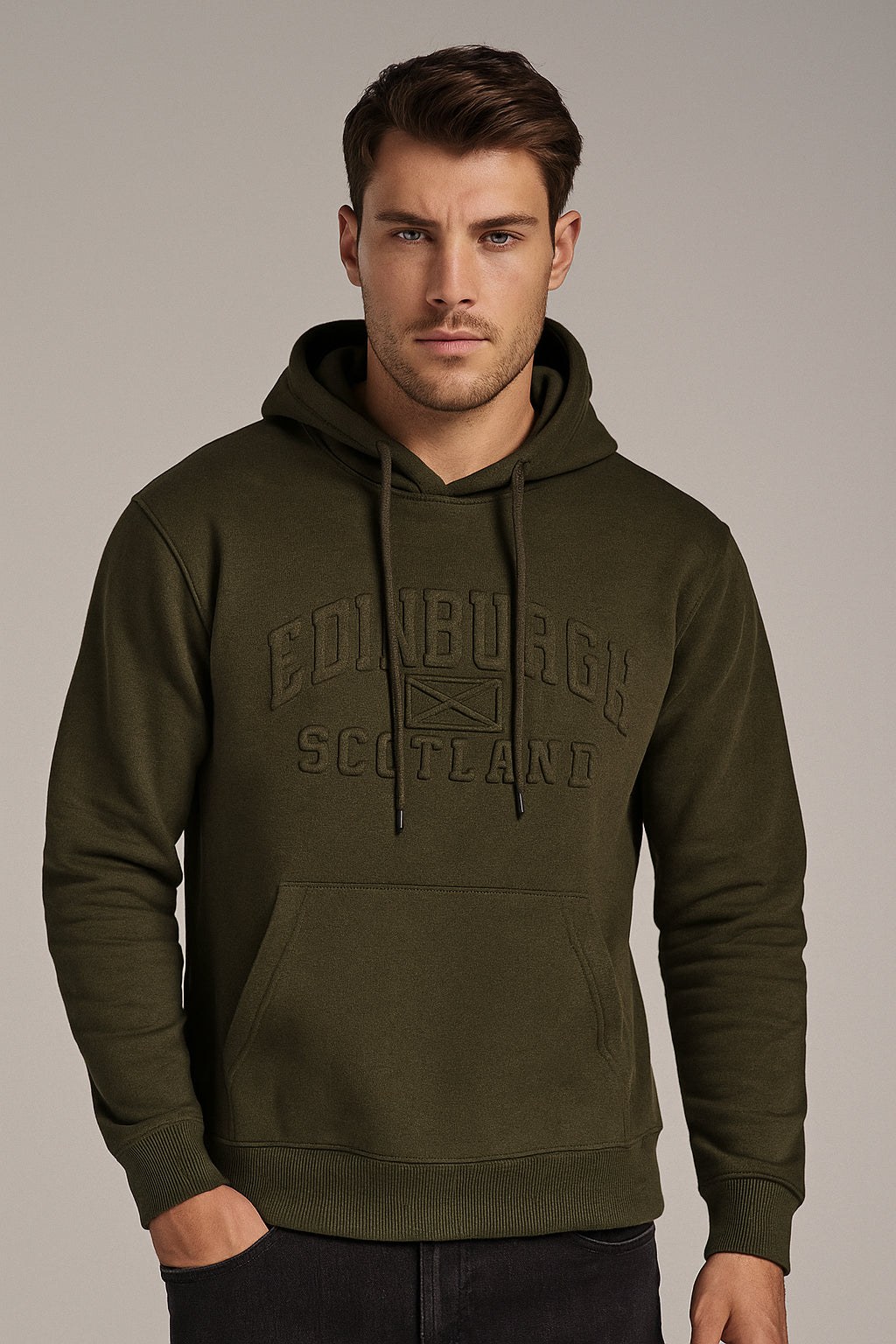 Style Horizon Men Tracksuit Fleece Hoodie